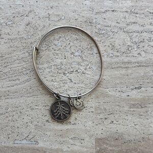 Alex and Ani Silver Charm Bracelet